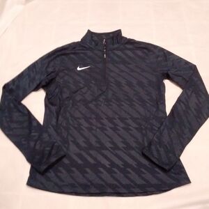 Nike Element Half Zip Pullover Large Navy